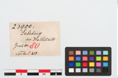 Etiketten zu Bronzebrillenfibel (NHMW-PRAE-023900)